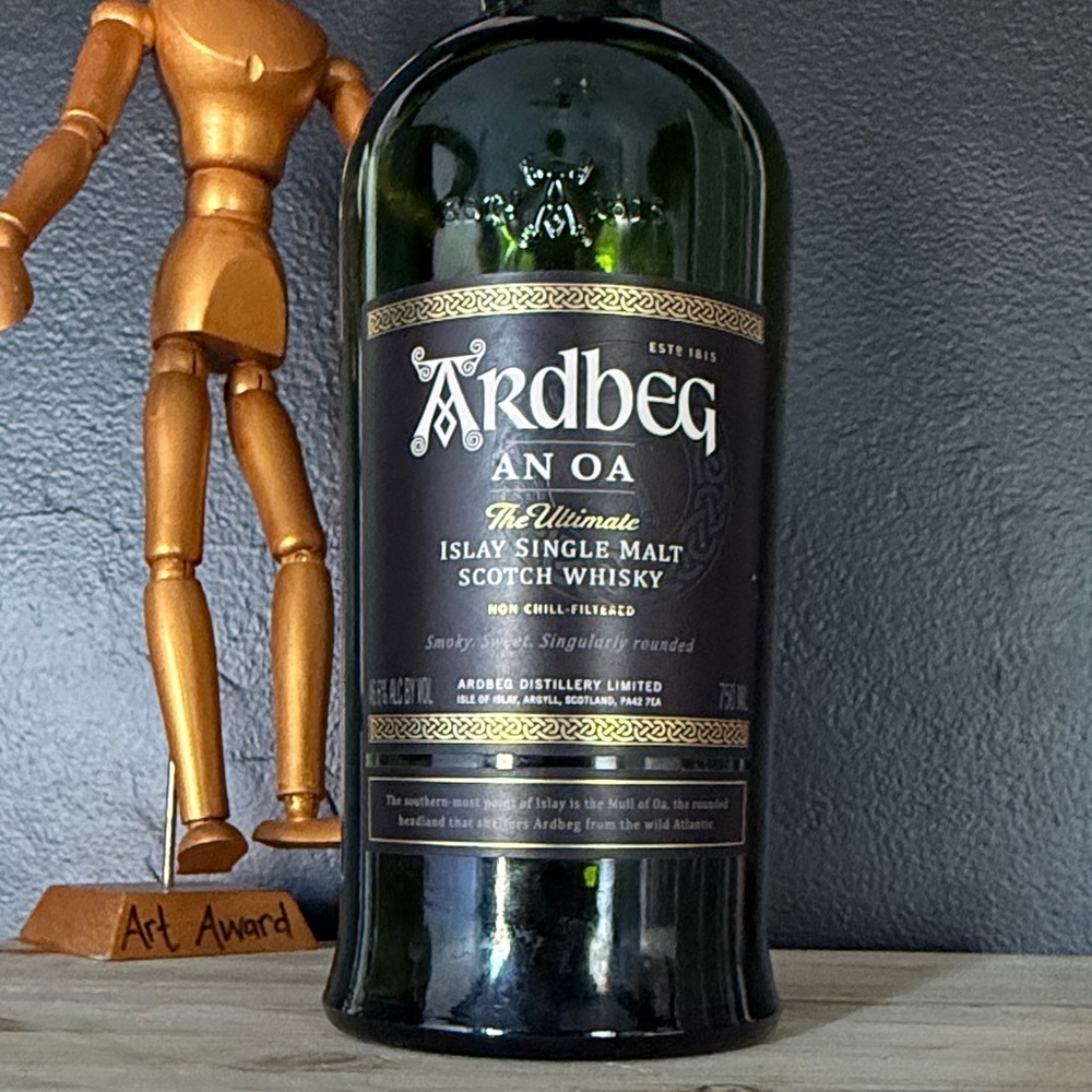 Ardbeg An OA Single Malt Scotch Whisky EMPTY BOTTLE - Picture 5 of 5